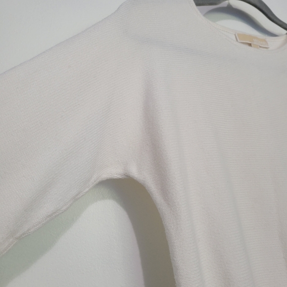 MICHAEL Michael Kors Knit High-low Tunic Sweater Top Size XS White - Picture 9 of 12